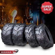 Set 4 Wanda Atv Utv Tires 26x8-14 Front 26x10-14 Rear 6pr Mud Sling Set 4 Wanda Atv Utv Tires 26x8-14 Front 26x10-14 Rear 6pr Mud Sling