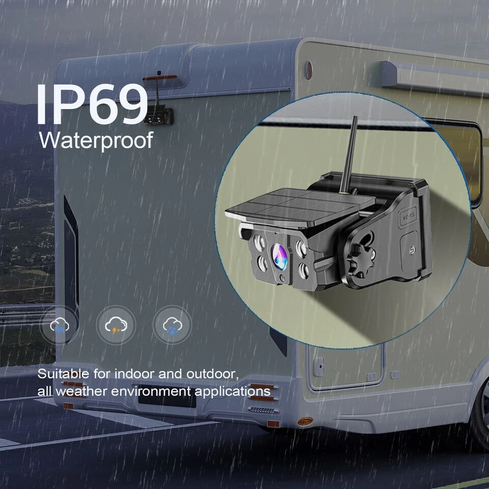 Wireless WiFi Magnetic Battery Powered Backup Camera For iOS&Android Smartphone - Image 4 of 4