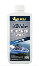  Star Brite Premium Boat Cleaner Wax For Light-Medium Oxidation, 16 Fl. Oz.