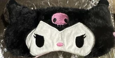 Sanrio Kuromi Soft Plush Eye Mask Sanrio Kuromi Sleep Mask One Size Cute Kawaii