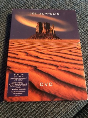 Atlantic Led Zeppelin DVD 2-DVD-Set PAL 2003 RC2 UT DE/EN/FR/ES/NL/DA