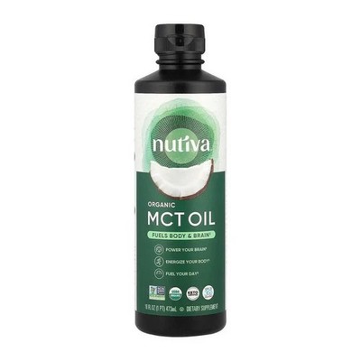 Organic Mct Oil 16 Oz  by Nutiva