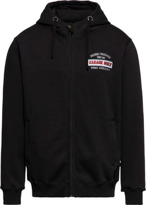 King Kerosin Hoodie With Zip ''Garage Built'' KKI34006