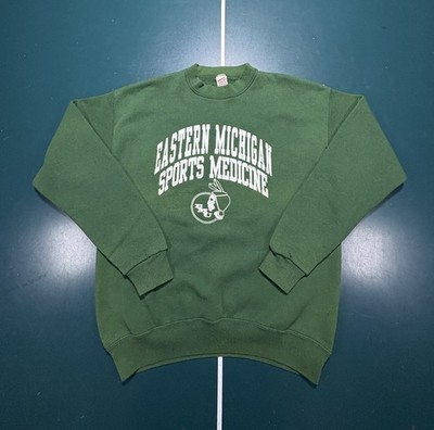 Vintage Eastern Michigan University Sports Medicine Crewneck Sweatshirt XL 80s