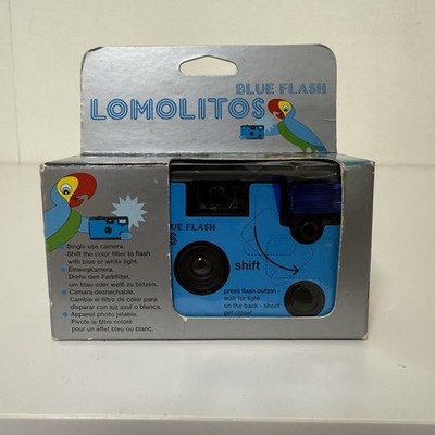 Lomography Lomolitos Blue Flash Einwegkamera - 24 Belichtungen - 200 ASA Film