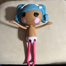 Lalaloopsy Mittens Fluff-N-Stuff Doll 2009 Blue Hair Full Size 12"