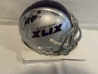 Terrell Davis Signed Super Bowl XLIV Mini Helmet Autograph Auto Broncos HOF