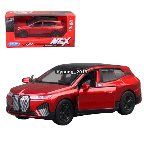 1:43 IX SUV Model Toy Car Metal Diecast Toy Vehicle Doors Open Pull Back Red - Picture 11 of 11