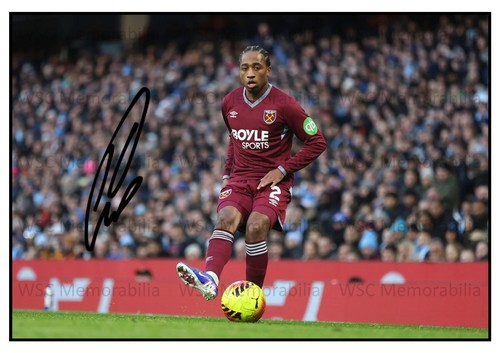 12380. Kyle Walker-Peters Signed Pictures (A4 Prints) West Ham Soton Spurs etc.