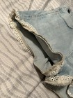 Oshkosh B'Gosh Girls Short Overalls With White Lace Bottoms Size 10 — photo 4