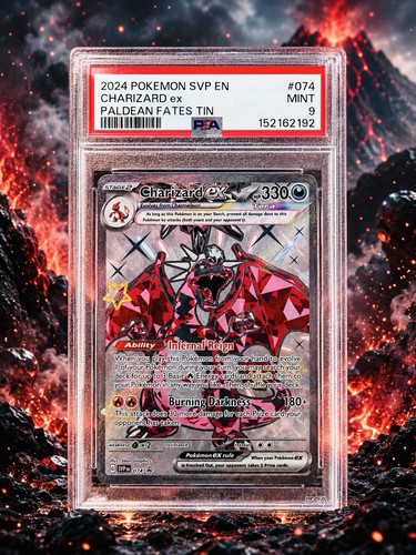 Pokémon TCG Charizard ex 074 Black Star Promo | PSA 9
