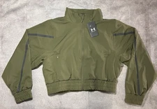 Under Armour Women's Unstoppable Crop Jacket Green |1386479-AVY-390|