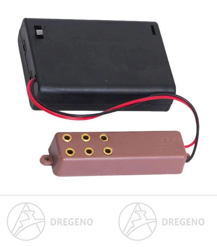 GROßHANDEL DREGENO Batteriefach mit Steckerleiste 3x1,5V Batterien (AA) BxHxT 5 cmx1,5 cmx7 cm NEU