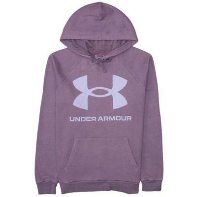 Under Armour Damen lila Pullover Hoodie LG Loose Fit Freizeit Sportbekleidung
