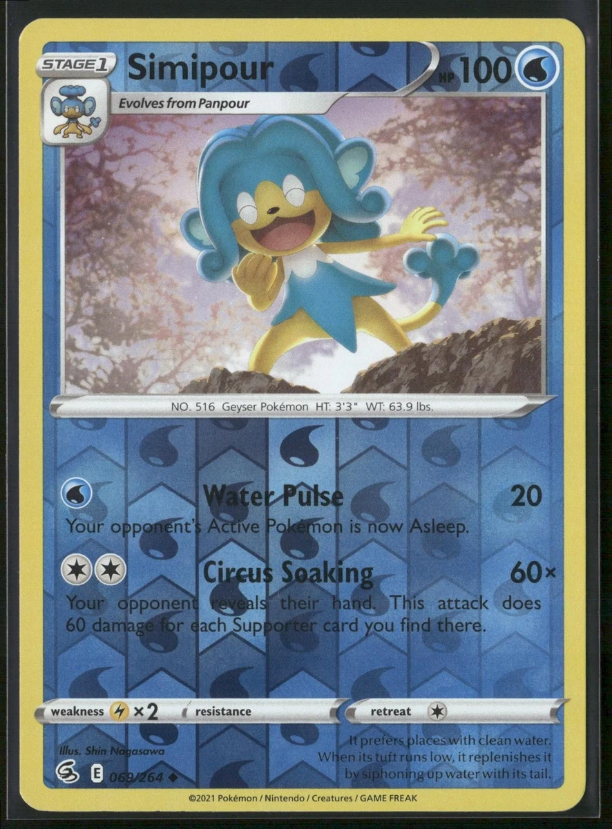 simipour pokemon card value - (38/146) Colorless Artist Simipour — Darkness Ablaze (Pokémon)