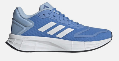 Adidas Duramo 10 Lace Up  Womens Blue Sneakers Casual Shoes HQ4131 - Size 6.5
