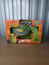 Shrek 2 View-Master 3-D Viewer Gift Set  3 Reels  Reel Case 2004 Open Box