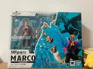 Bandai One Piece S.H.Figuarts Marco Marineford Summit War Ver. Action Figure New