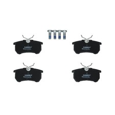 Satz Bremsbeläge Bremsklötze hinten für Ford Focus 1 DAW DFW DNW | 26210455