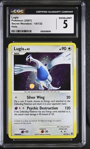 Lugia graded CGC 5 for sale on eBay