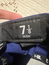 New Era Los Angeles Dodgers MLB Baseball Cap Blue Size 7 1/8 56.8cm