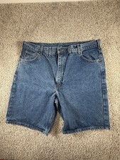Carhartt Vintage Mens Blue Denim Shorts Size 44 Made in USA
