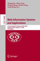 Web Information Systems And Applications Cheqing Jin (U. A.) Taschenbuch Xvii