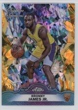 2024-25 Topps Chrome Sapphire Edition Selections Gold 27/50 Bronny James Jr 00y3