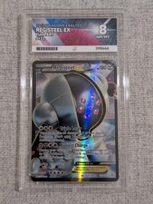 2012 POKEMON B&W DRAGONS EXALTED #122 FULL ART/REGISTEEL EX ACE 8 on eBay