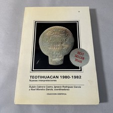 Teotihuacan, 1980-1982: Nuevas Interpretaciones 1991 Rare Spanish Book