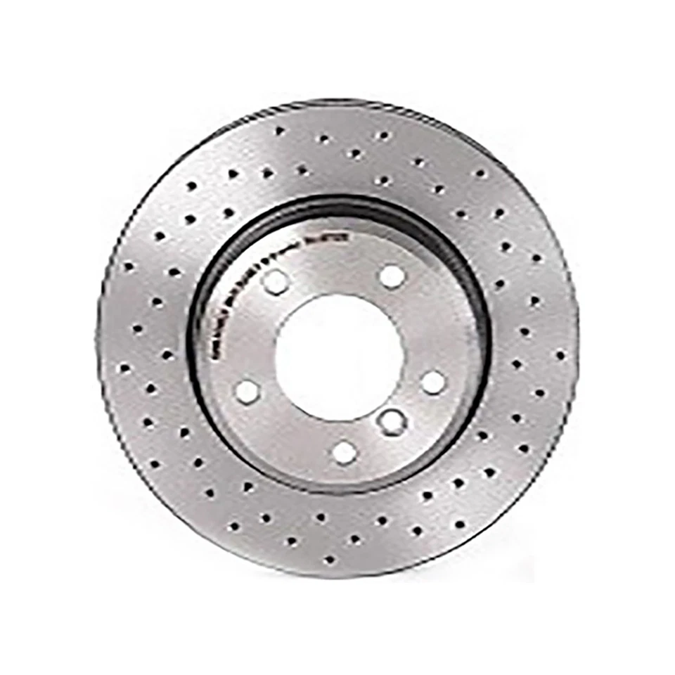 Juego de pastillas de freno de disco delanteras Brembo rotor de freno de disco 3 piezas para BMW 325i 2001-2005 Foto 4 de 4