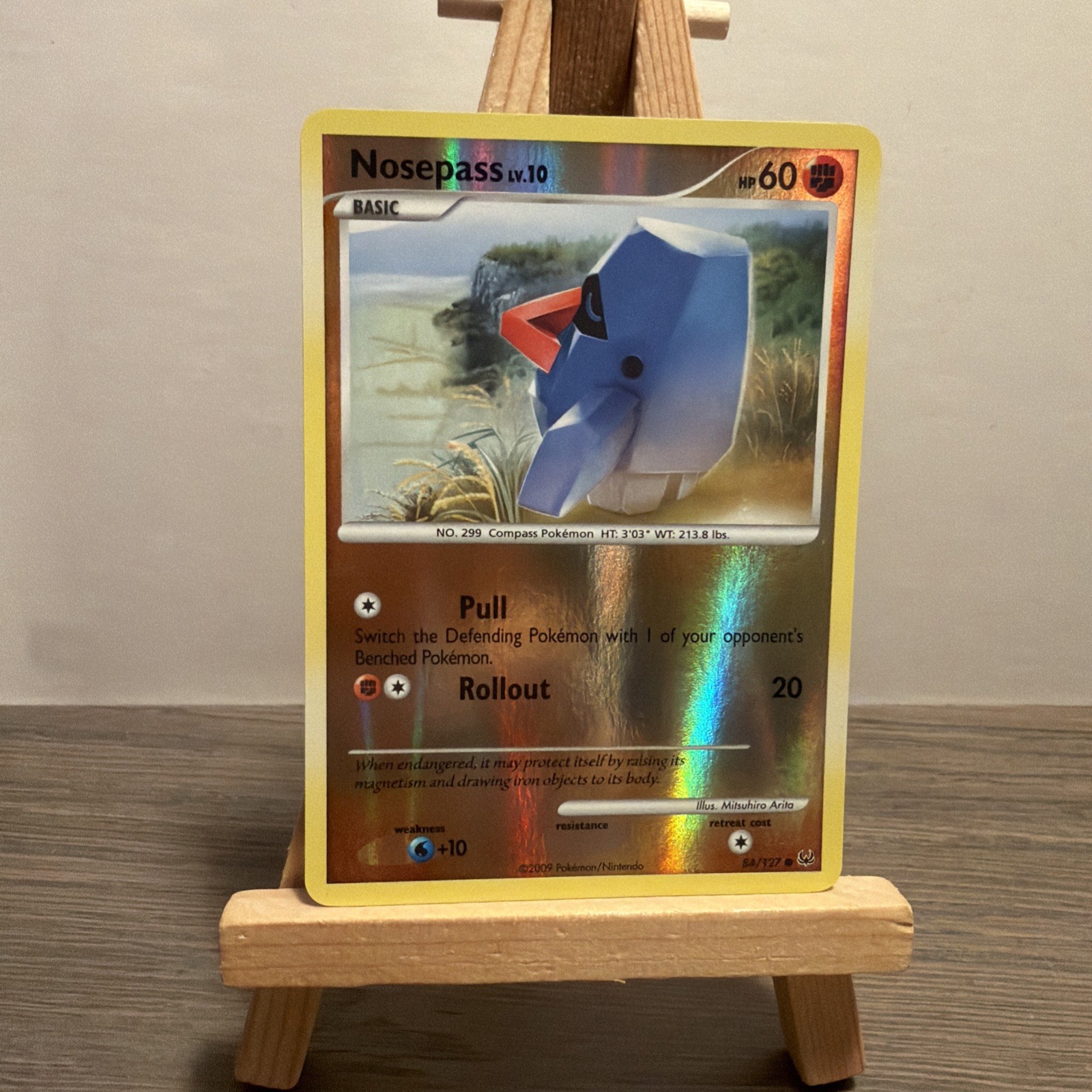 Pokémon TCG Nosepass Platinum 84/127 Reverse Holo