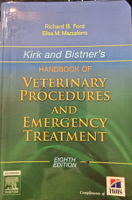 Veterinary Procedures and Emergency Treatment by Ford and Mazzaferro Resource!!
