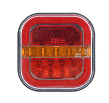 Wireless Magnetic Towing Trailer Tail Light LED IP67 Rechargeable Red Single