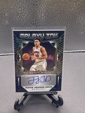 2024-25 Obsidian Trayce Jackson-Davis Galaxy Ink Auto Autograph #147/149
