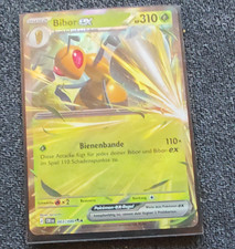 Pokémon TCG Bibor ex 003/056 Deutsch Holo Ka...