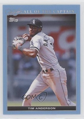 2022 Topps Derek Jeter Call of the Captain Sky Blue 88/150 Tim Anderson #6 2o7