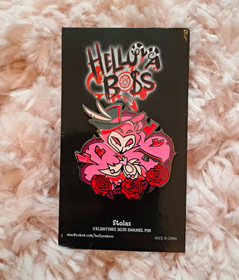 Helluva Boss Stolas Valentine's Day 2025 Pin