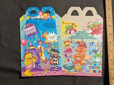 Vintage Collectors Happy Birthday meal McDonald's Happy meal box