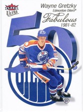 2021/22 FLEER ULTRA..WAYNE GRETZKY..FABULOUS 50'S..CARD # FF-19..OILERS