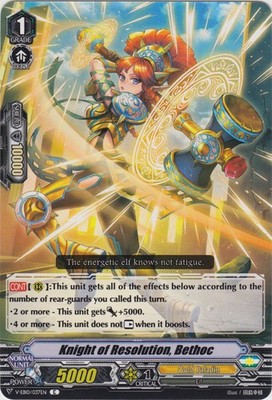 Knight of Resolution, Bethoc - V-EB10/037EN - C - Near Mint
