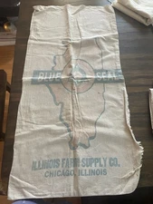 Vintage Flour Sacks Lot of 2 With 2 Sheets