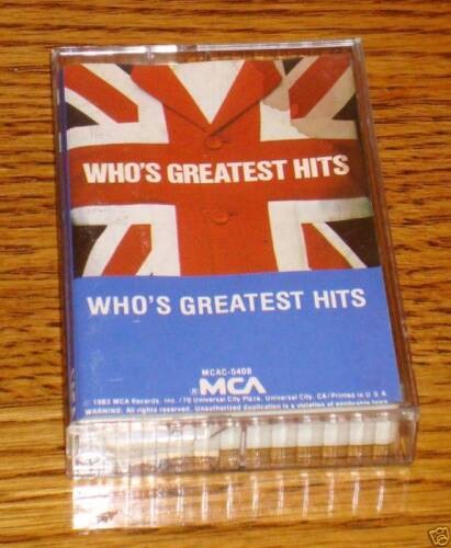 THE WHO ~ WHO'S GREATEST HITS CASSETTE - Picture 1 of 1