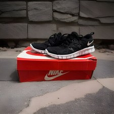 NIKE FREE RUN 2 GS Black/White Dark Grey youth Size 4 womens 5.5 . Shoes