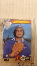 1987 Topps - All Star #604 Fernando Valenzuela