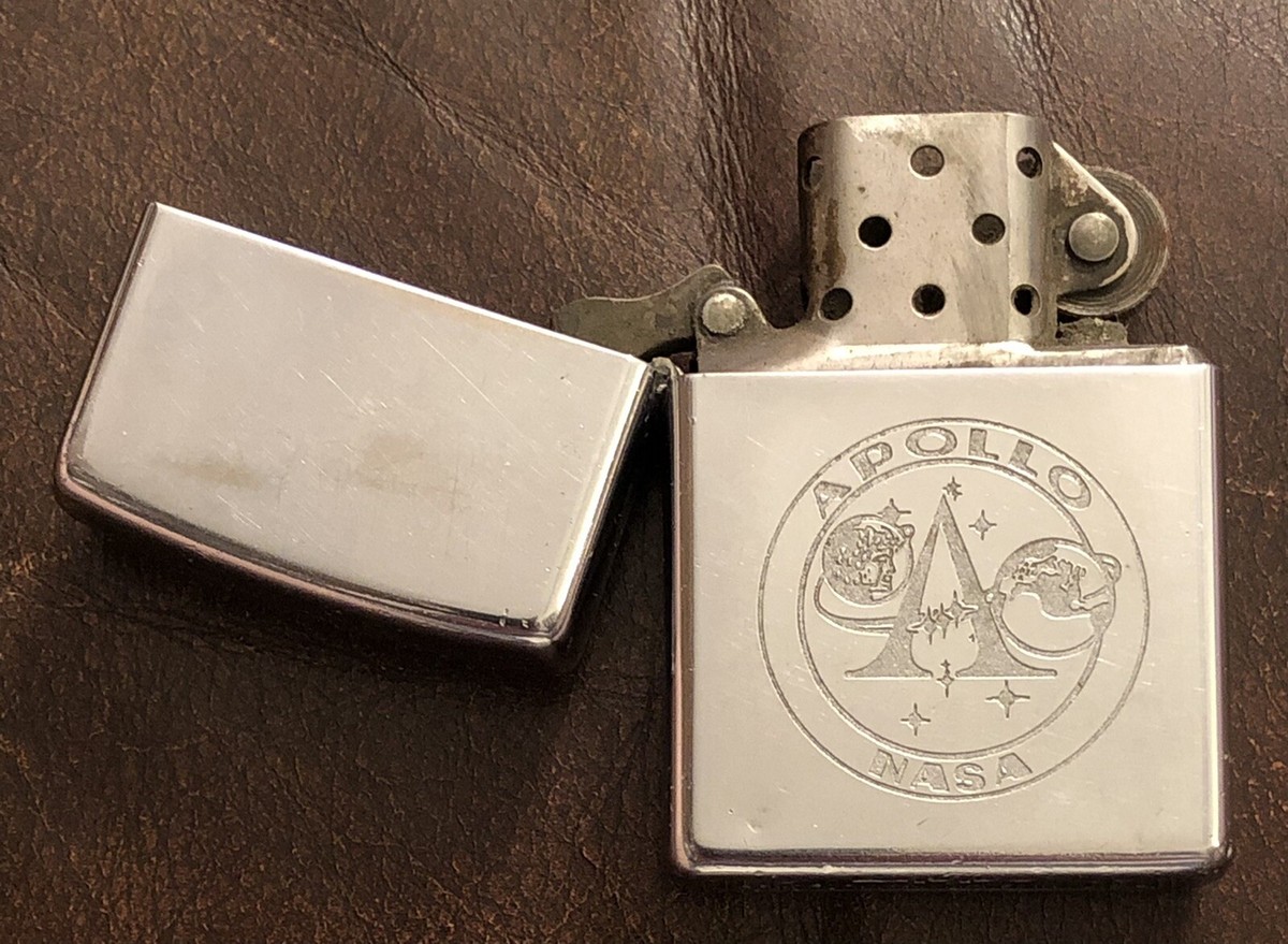 Rare ZIPPO Space Lighter - APOLLO / NASA with Logo | eBay Rare ZIPPO Space Lighter - APOLLO / NASA with Logo | eBay