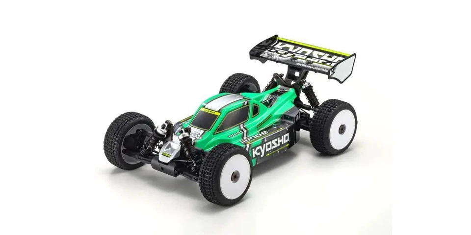 Kyosho 34113T1 1/8 INFERNO MP10e Brushless Powered 4WD Racing Buggy RTR Green - Image 2 of 4
