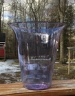 Steuben Art Glass Wisteria Alexandrite Vase #6123 10” x 9”