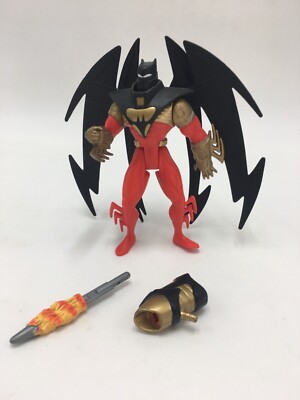 Legends of Batman Knightquest Figure w/ Wings & Blazing Missile (Kenner, 1994)