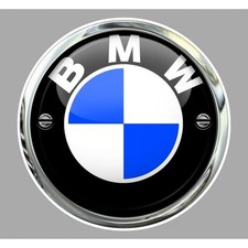 BMW Sticker vinyle laminé ( optical  illusion, sham reflet )